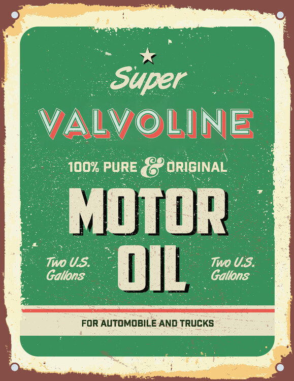 Fadil Roze Plakát, Obraz - Valvoline, Fadil Roze, 30 × 40 cm