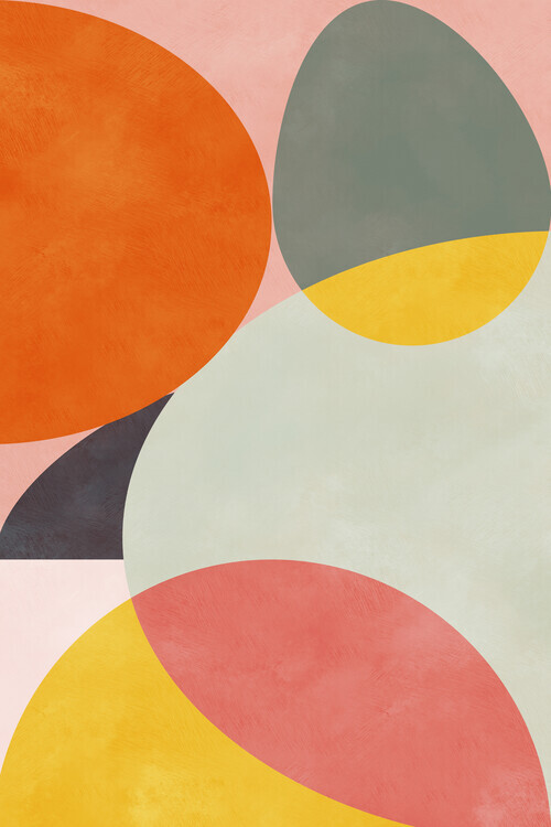 Ana Rut Bre Plakát, Obraz - Friendly Colors1, Ana Rut Bre, 26.7 × 40 cm