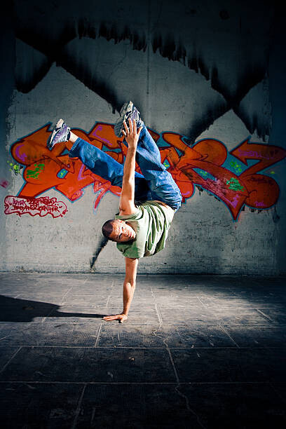 izusek Plakát, Obraz - Breakdancing, izusek, 26.7 × 40 cm