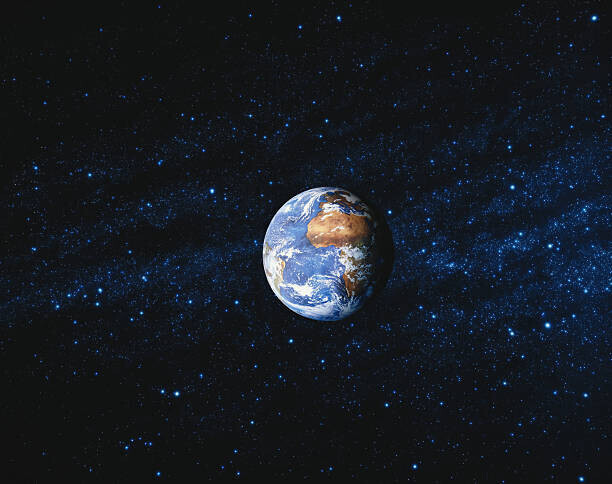Adastra Plakát, Obraz - WORLD GLOBE AND STARRY SKY, Adastra, 40 × 30 cm