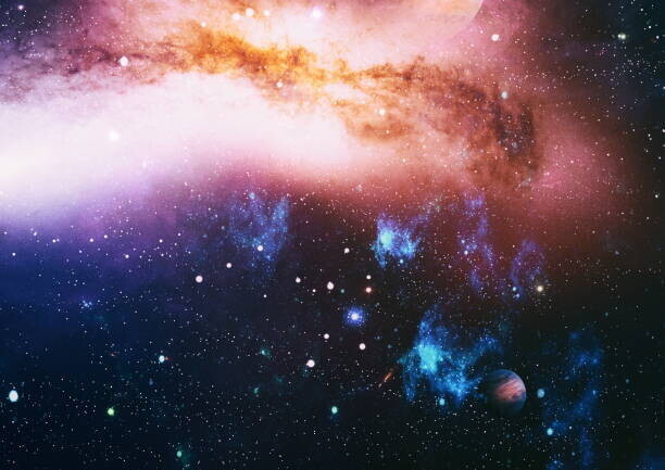 Maximusnd Plakát, Obraz - Beautiful night sky, star in the, Maximusnd, 40 × 30 cm