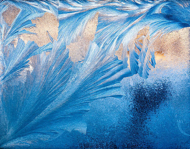 Lexiv Plakát, Obraz - ice patterns, Lexiv, 40 × 30 cm