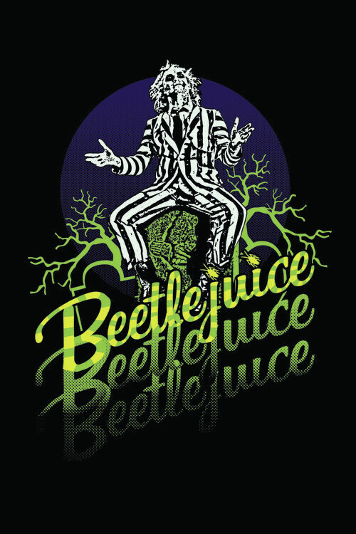 Europosters Plakát, Obraz - Beetlejuice - Green roots, 26.7 × 40 cm