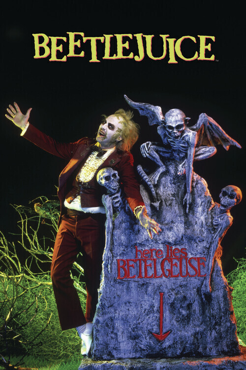 Europosters Plakát, Obraz - Beetlejuice - Grave, 26.7 × 40 cm