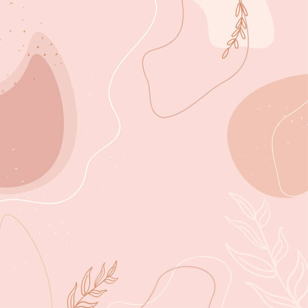 Hanna Hruts Plakát, Obraz - Abstract floral background, great design for, Hanna Hruts, 40 × 40 cm