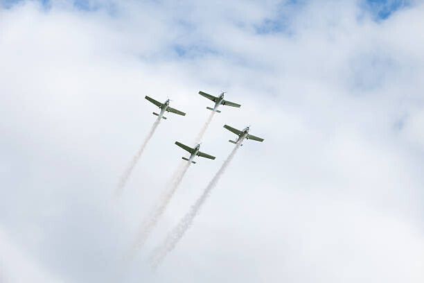 Nico De Pasquale Photography Plakát, Obraz - Airplanes in the Sky, Nico De Pasquale Photography, 40 × 26.7 cm