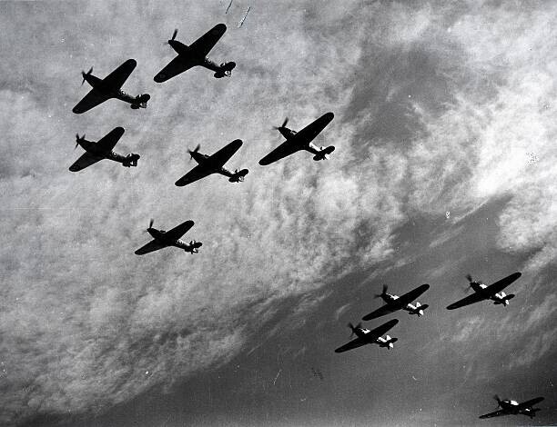 Photos.com Plakát, Obraz - Battle of Britain, World War II, 1940, Photos.com, 40 × 30 cm