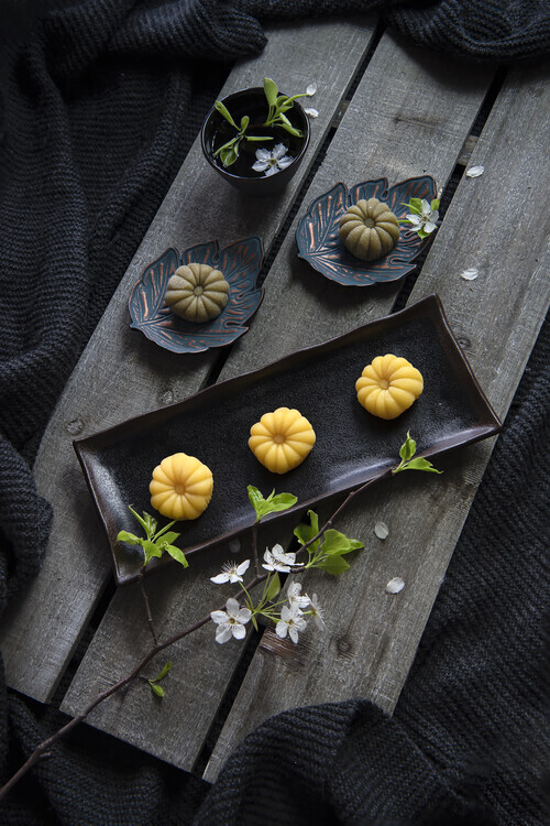Catherine Wang Plakát, Obraz - Japanese Rice Cake, Catherine Wang, 26.7 × 40 cm
