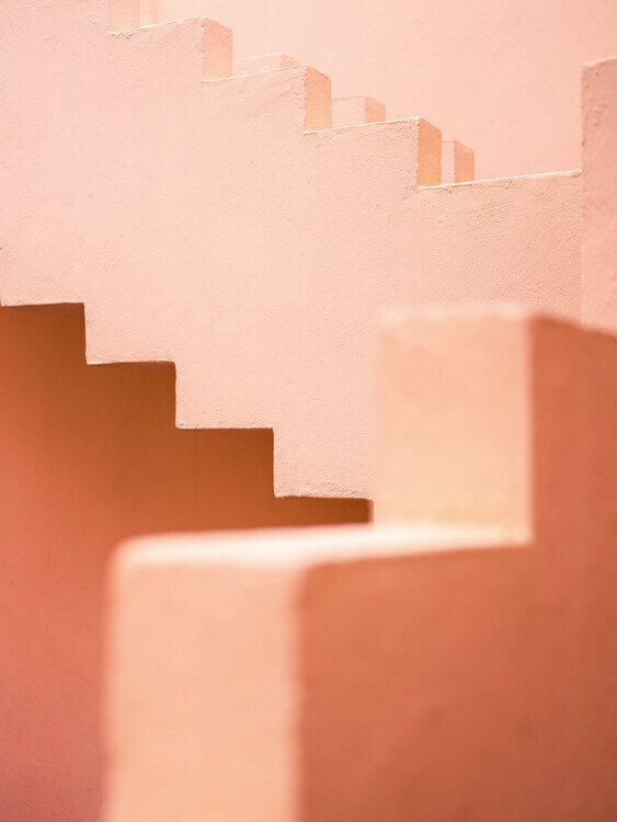 Raisa Zwart Plakát, Obraz - La Muralla Roja Pink, Raisa Zwart, 30 × 40 cm