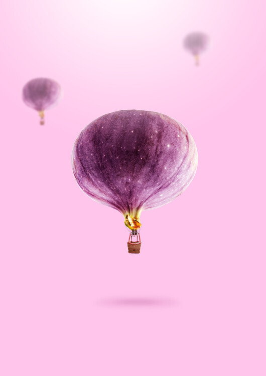 Artem Pozdniakov Plakát, Obraz - Figs Ballons, Artem Pozdniakov, 30 × 40 cm