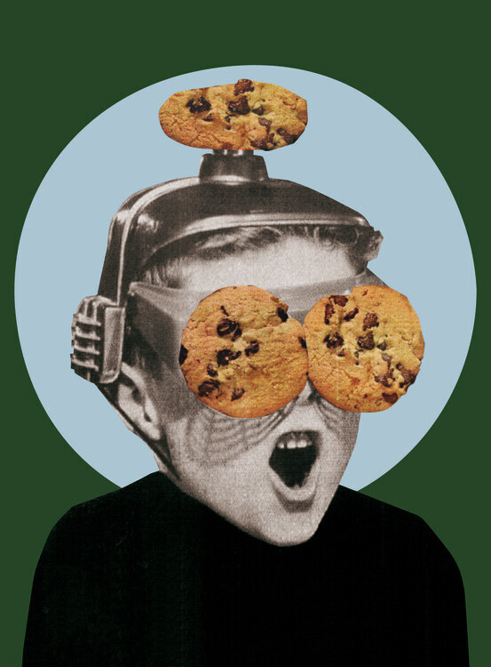 Circular Concepts Plakát, Obraz - Cookie Goggles, Circular Concepts, 30 × 40 cm