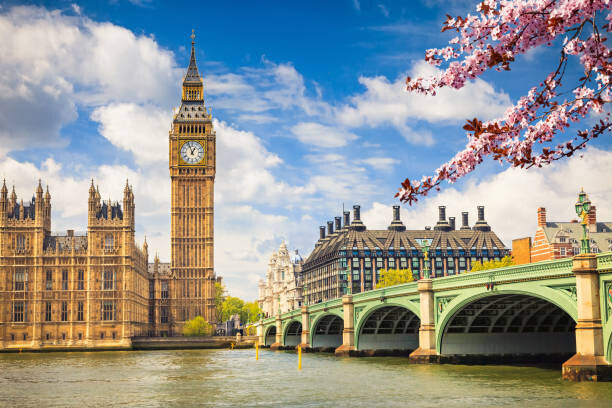 sborisov Plakát, Obraz - Big Ben in London, sborisov, 40 × 26.7 cm