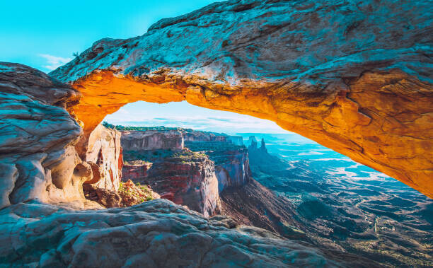 tobiasjo Plakát, Obraz - Mesa Arch Sunrise, tobiasjo, 40 × 24.8 cm