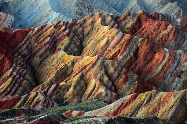 MelindaChan Plakát, Obraz - Danxia Landform, MelindaChan, 40 × 26.7 cm