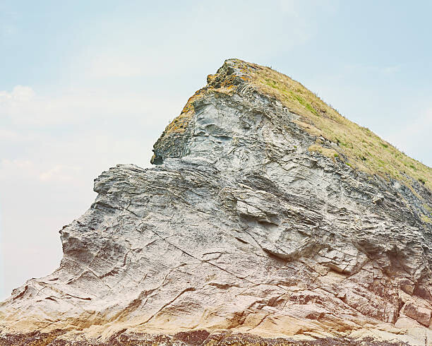 Mark Leary Plakát, Obraz - Rock & grass, Mark Leary, 40 × 30 cm