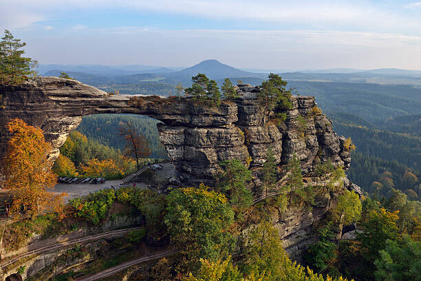 Westend61 Plakát, Obraz - Czechia, Bohemian Switzerland, Elbe Sandstone Mountains,, Westend61, 40 × 26.7 cm