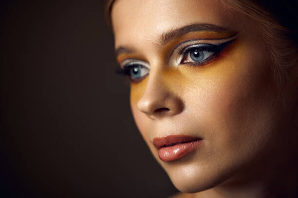 Erstudiostok Plakát, Obraz - Beauty blonde model girl with fashionable, Erstudiostok, 40 × 26.7 cm