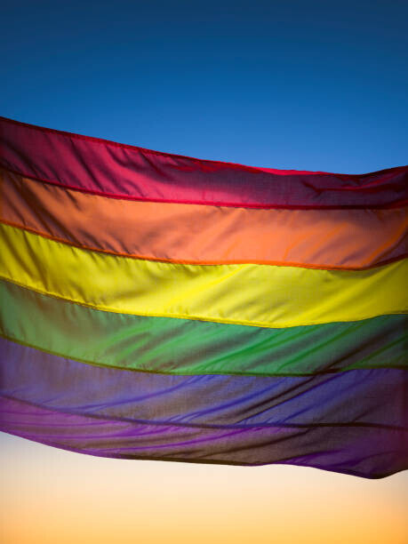 Jonathan Knowles Plakát, Obraz - Rainbow flag, Jonathan Knowles, 30 × 40 cm