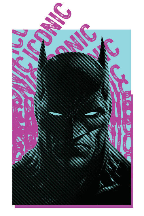Europosters Plakát, Obraz - Batman - Iconic, 26.7 × 40 cm