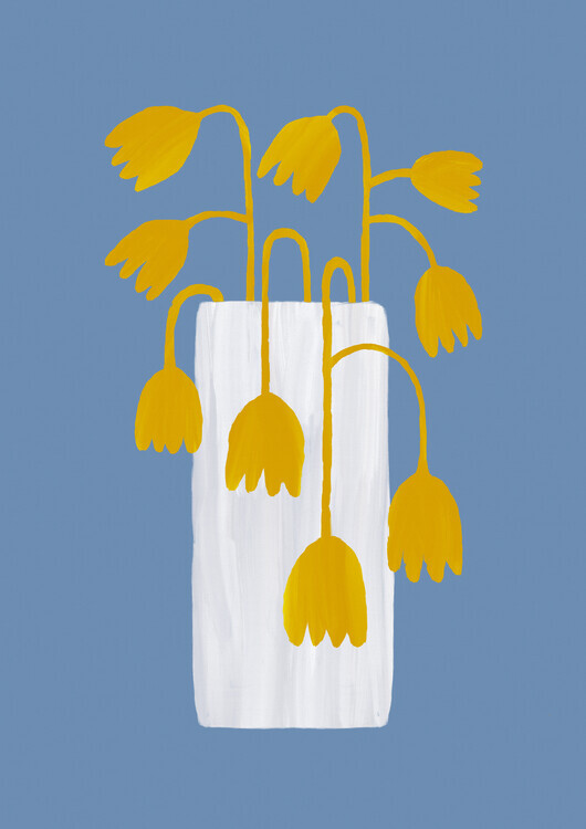 Orara Studio Plakát, Obraz - Retro Vase, Orara Studio, 30 × 40 cm