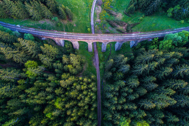 miroslav_1 Plakát, Obraz - Historic railway viaduct near Telgart in Slovakia, miroslav_1, 40 × 26.7 cm