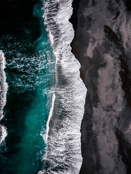 James Seay / 500px Plakát, Obraz - Aerial view of sea,Oregon,United States,USA, James Seay / 500px, 30 × 40 cm