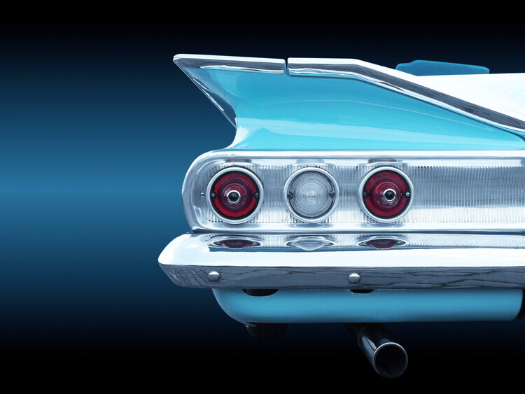 Beate Gube Plakát, Obraz - US classic car impala convertible 1960, Beate Gube, 40 × 30 cm