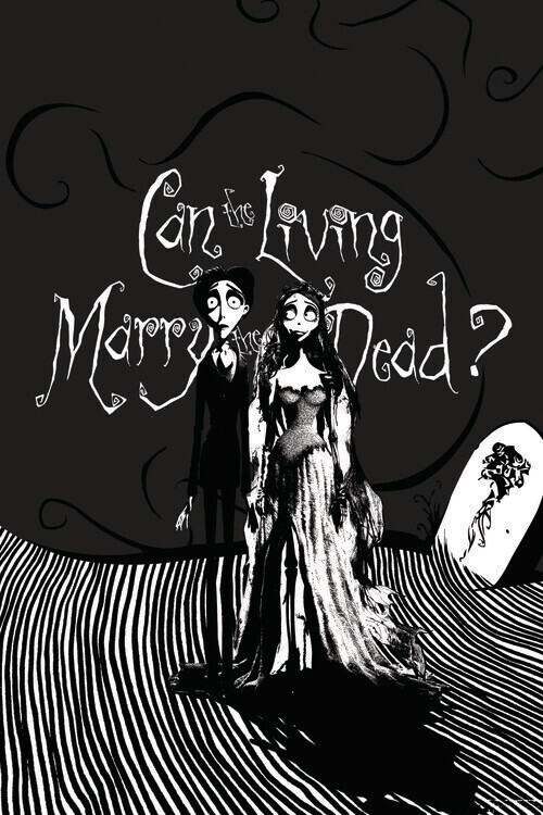 Europosters Plakát, Obraz - Corpse Bride - Living marry the dead, 26.7 × 40 cm