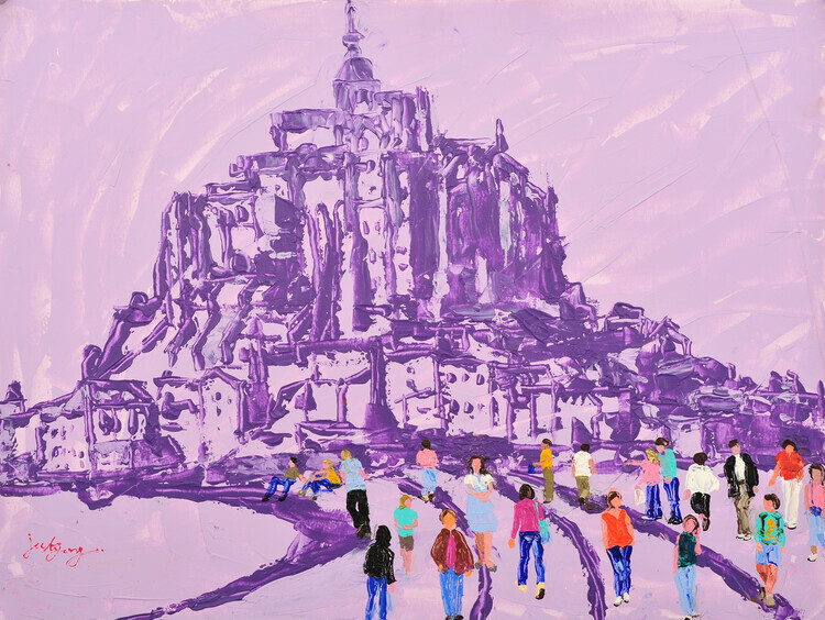 Jukyong Park Plakát, Obraz - Castle, Jukyong Park, 40 × 30 cm