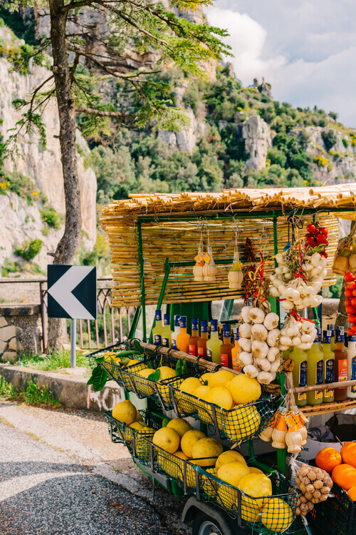 Bethany Young Plakát, Obraz - Amalfi Coast Drive, Bethany Young, 26.7 × 40 cm