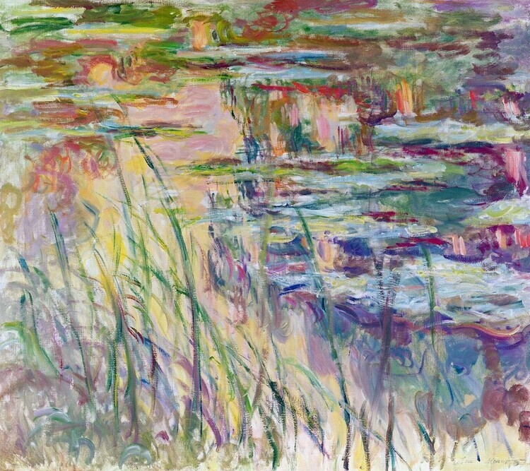 Claude Monet Plakát, Obraz - Watelilies II, Claude Monet, 40 × 35.6 cm