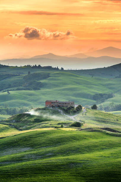 Beerpixs Plakát, Obraz - Beautiful summer landscape in Tuscany, Italy., Beerpixs, 26.7 × 40 cm