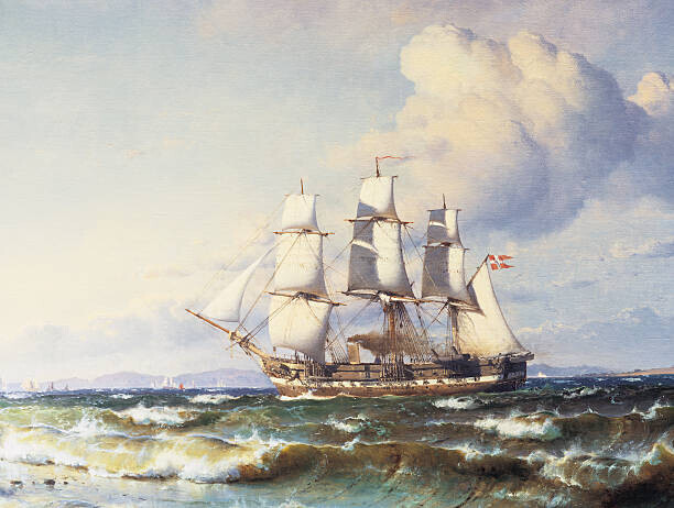 Fine Art Photographic Plakát, Obraz - Danish Ship, Fine Art Photographic, 40 × 30 cm