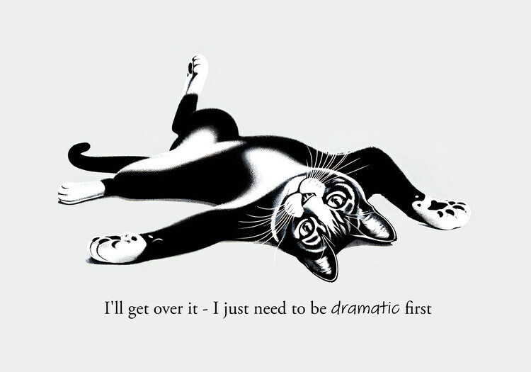 Andreas Magnusson Plakát, Obraz - I'll get over it, Andreas Magnusson, 40 × 26.7 cm