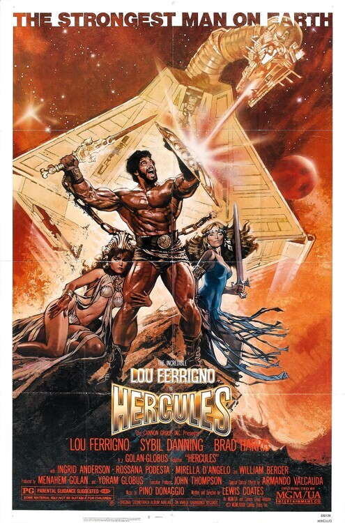 Europosters Plakát, Obraz - Hercules 1983, 26.7 × 40 cm