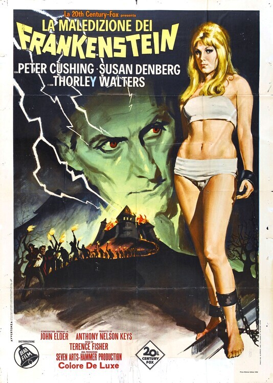 Europosters Plakát, Obraz - Frankenstein Created Woman 02, 30 × 40 cm
