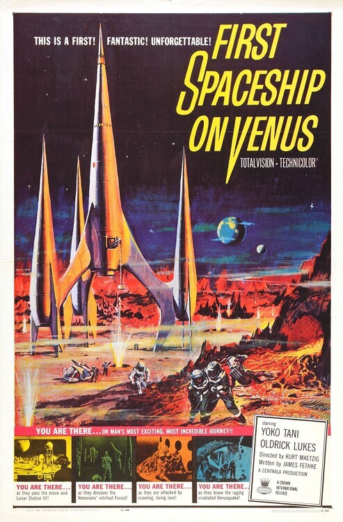 Europosters Plakát, Obraz - First Spaceship On Venus, 26.7 × 40 cm