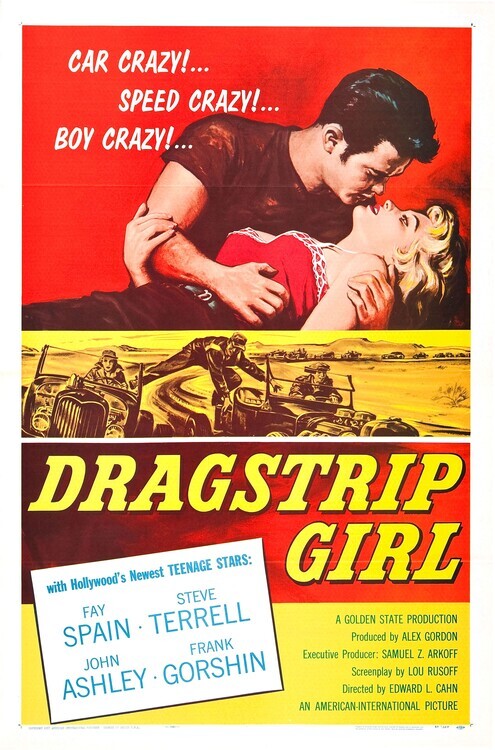 Europosters Plakát, Obraz - Dragstrip Girl, 26.7 × 40 cm