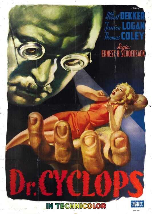 Europosters Plakát, Obraz - Dr Cyclops 06, 30 × 40 cm