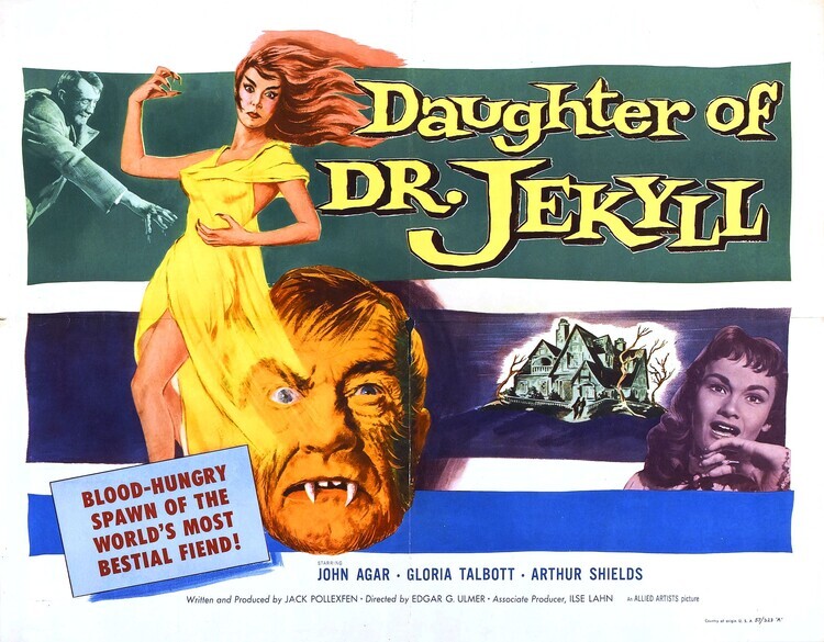 Europosters Plakát, Obraz - Daughter Of Dr Jekyll 02, 40 × 30 cm