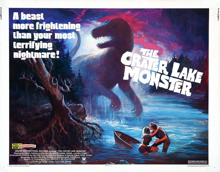Europosters Plakát, Obraz - Crater Lake Monster 02, 40 × 30 cm