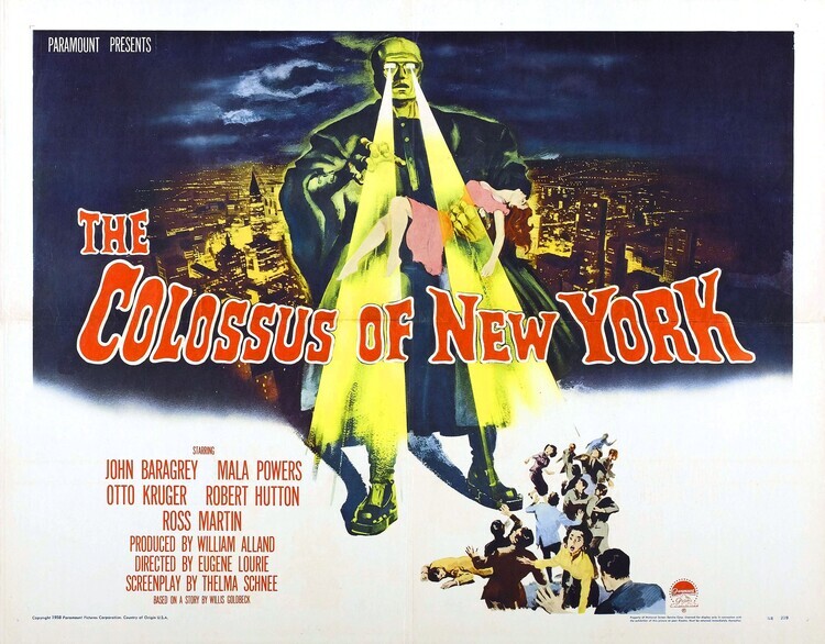 Europosters Plakát, Obraz - Colossus Of New York 02, 40 × 30 cm