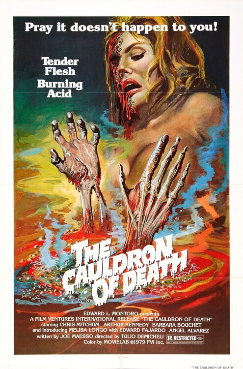 Europosters Plakát, Obraz - Cauldron Of Death, 26.7 × 40 cm