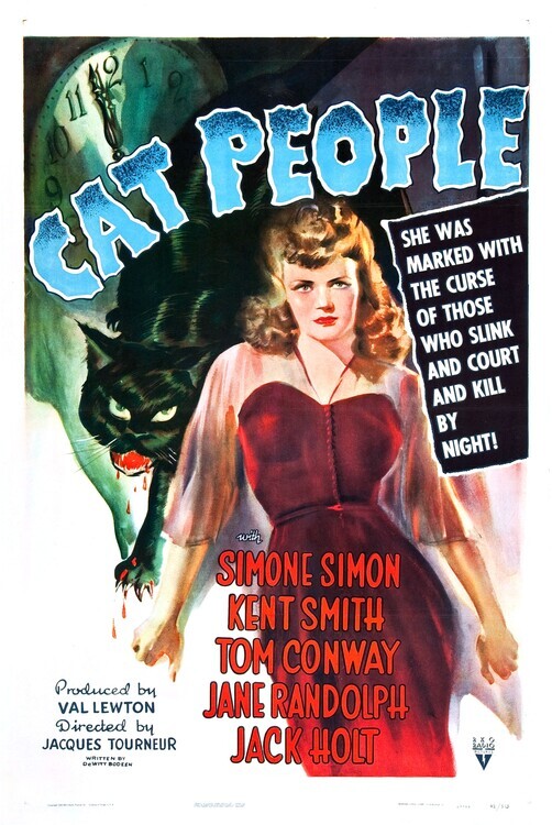 Europosters Plakát, Obraz - Cat People, 26.7 × 40 cm
