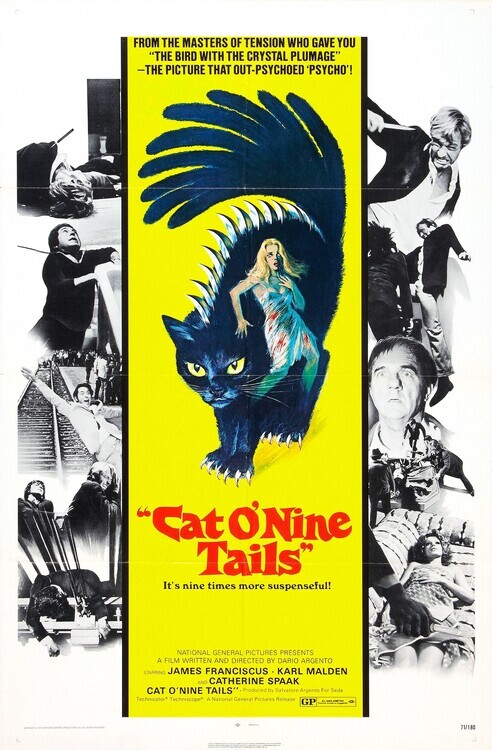 Europosters Plakát, Obraz - Cat O Nine Tails 02, 26.7 × 40 cm