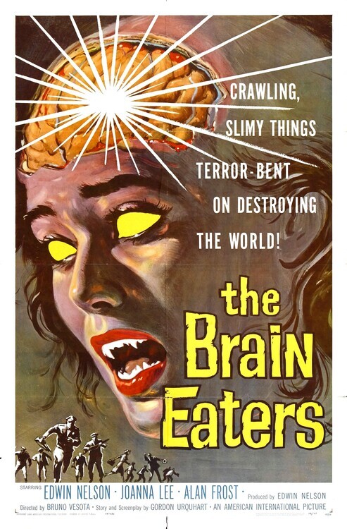 Europosters Plakát, Obraz - Brain Eaters, 26.7 × 40 cm