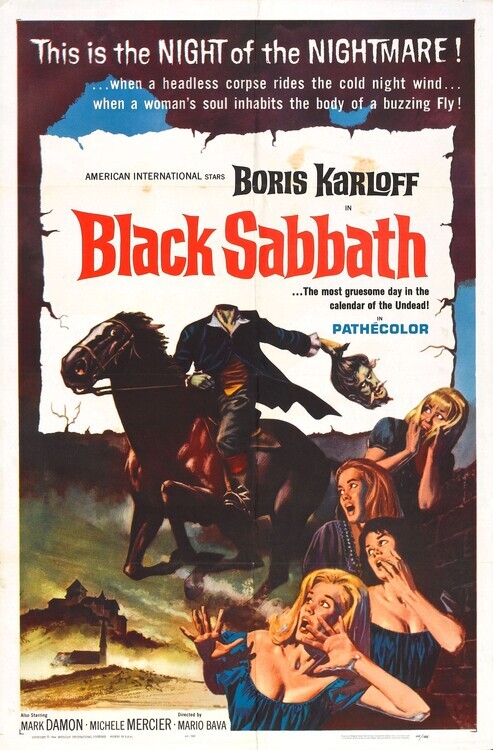 Europosters Plakát, Obraz - Black Sabbath, 26.7 × 40 cm
