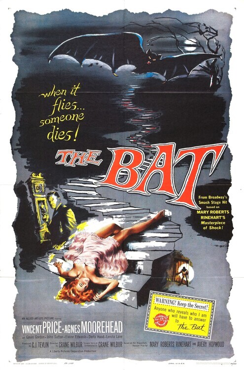 Europosters Plakát, Obraz - Bat 1959, 26.7 × 40 cm