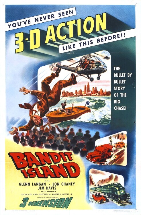 Europosters Plakát, Obraz - Bandit Island, 26.7 × 40 cm