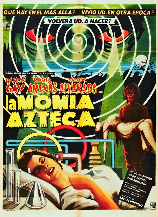Europosters Plakát, Obraz - Attack Of Aztec Mummy, 30 × 40 cm